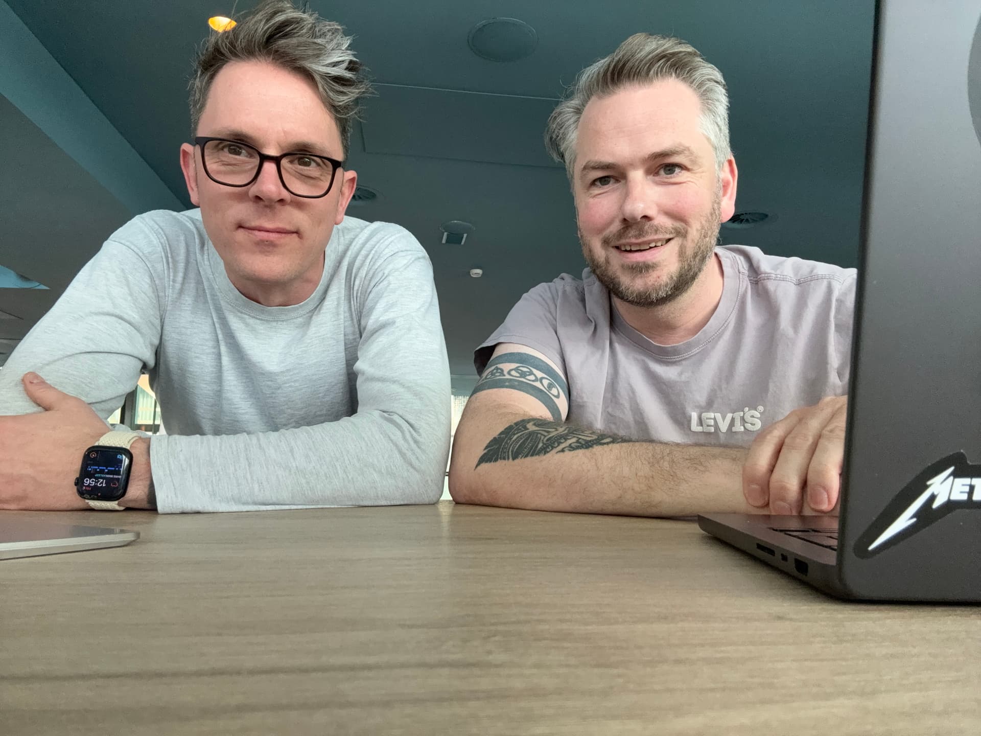 Marcel Ruettgers and Kay Nelson, the founders of FirmLens